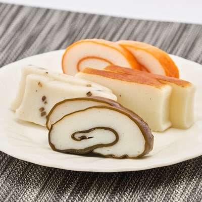 梅かま　中型かまぼこ　5本