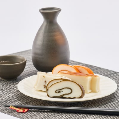 梅かま　中型かまぼこ　5本