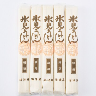 海津屋　氷見うどん細めん
