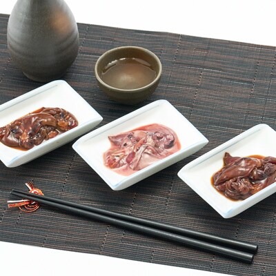 川村水産　ほたるいか塩辛・沖漬　3本