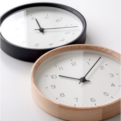 NEUT wall clock / ブラック(KK22-09 BK)