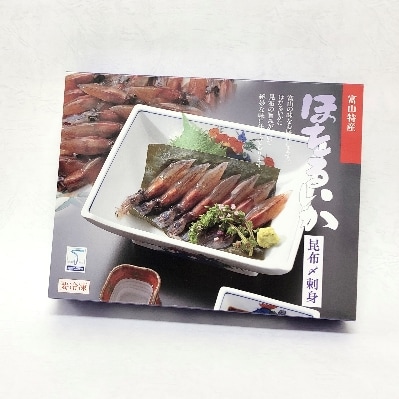 ほたるいか昆布〆刺身