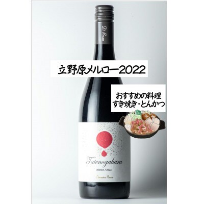【ワインコンクール受賞】Domaine  Beau 「南砺市産のぶどう」立野原ワイン3本セット