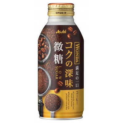 WONDA　 コクの深味　微糖370ml×12缶