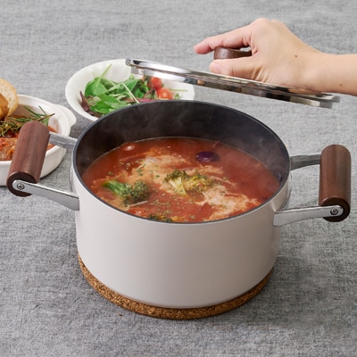 プレールIH両手鍋20cm