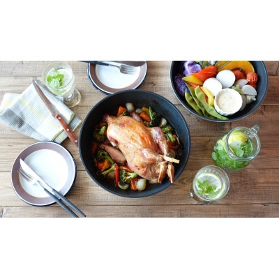 取っ手の取れるフライパン　キャストバリウス　IH対応　3点セット