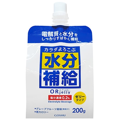 補水対策 オーアールゼリー 200g×20パック