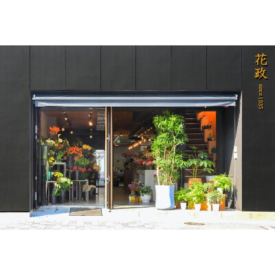 赤バラ花束　10本