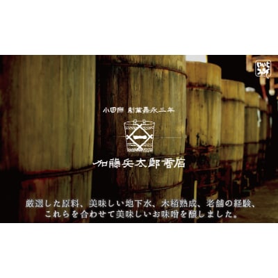 【味噌 神奈川県 小田原市】いいちみそ1kg 6種セット(計6kg)