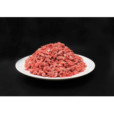 ペット用　国産馬肉パラパラミンチ　粗挽き1kg(500g×2パック)