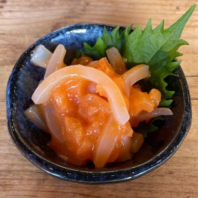 王様の塩辛 雲丹風味 4パック【あおりいかの塩辛】日本酒や焼酎との相性抜群!【神奈川県小田原市早川】