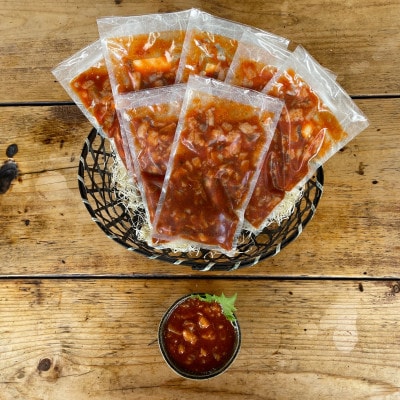 たこ七味 7パック【大人気!海鮮珍味】コリコリした食感と七味の旨辛さが日本酒や焼酎との相性抜群!