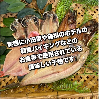 【毎月定期便】朝食干物セット【竹】小田原、箱根のホテル、旅館で使用!【神奈川県小田原市早川】全11回