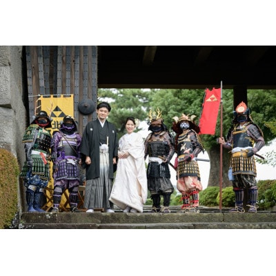 【ふるさと納税】小田原城和装フォトウェディング【 神奈川 小田原市 】
