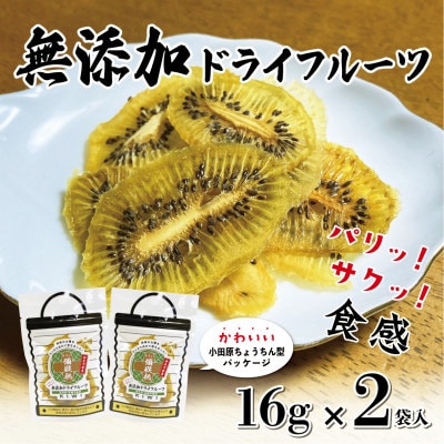 無添加ドライフルーツ(キウイ)16g×2袋入【 神奈川県小田原市 】