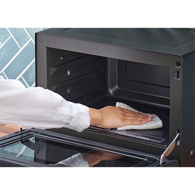 スチームオーブンレンジ タンク式30L MS-F3001-B ブラック | お礼品