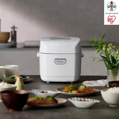 圧力IHジャー炊飯器 3合 銘柄炊き 炊飯ジャー RC-PDA30-W ホワイト 