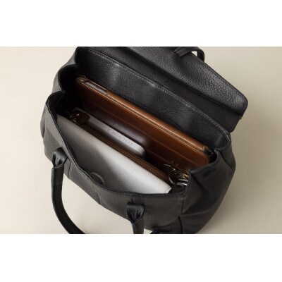 OBI MINI(北杜市産野生鹿革のレディースバッグ)YB(イエローベージュ)A/W新製品】