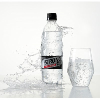 サントリーTHE STRONG 天然水スパークリング 510ml×24本