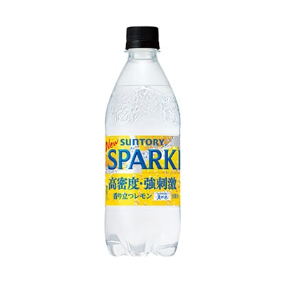 【毎月定期便】サントリー天然水SPARKLINGレモン　500mL×24本全6回