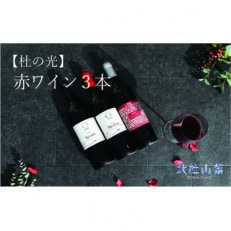 北杜の光　赤ワイン3本セット