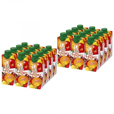 <カゴメ>私のフルーツこれ1本1日分のマルチビタミン 330ml×24本