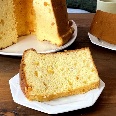 ふあふあの20cmホールシフォンケーキ【贅沢オレンジ】