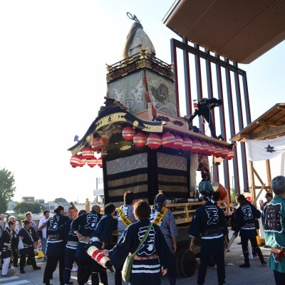【10月10日(金)限定】佐倉の秋祭りを満喫!佐倉二番町山車曳き特別体験(限定半纏・帯付き)
