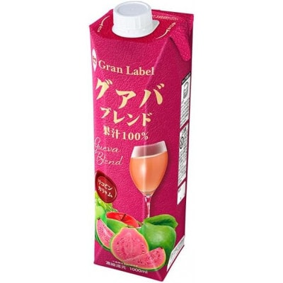 スジャータめいらく　グァバブレンド　1000ml　6本セット