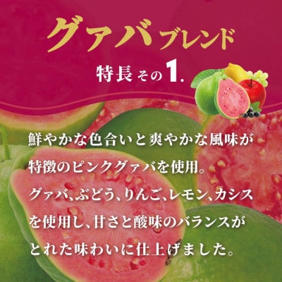 スジャータめいらく　グァバブレンド　1000ml　6本セット