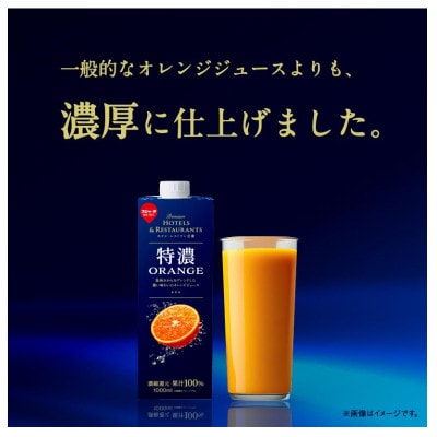 スジャータめいらく　特濃ORANGE　1000ml　6本セット