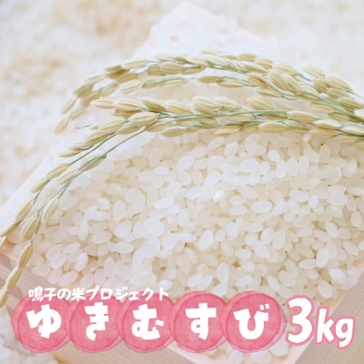 鳴子の米プロジェクト ゆきむすび3kg【2025年産】|宮城県大崎市鳴子温泉産米