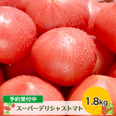 【特別】 糖度8.5度以上 スーパーデリシャストマト 1.8kg 高級トマト トマト フルーツ 限定