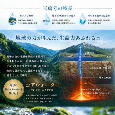 水 温泉水 玉鳴号 2l×6本 bi-tng-2l-6