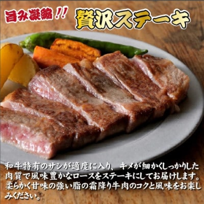 畜産農家応援!『宮崎牛』ロースステーキ300g(DAS043)