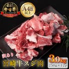 【生産者直送】A4等級以上 宮崎牛スジ肉 約3.0kg(EAS020)