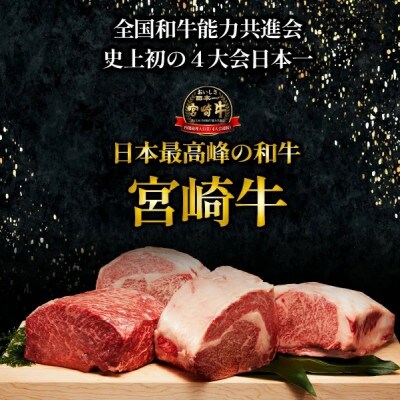 【発送月固定定期便】倉薗牧場直送A4等級以上宮崎牛切り落とし 800g 偶数月全6回