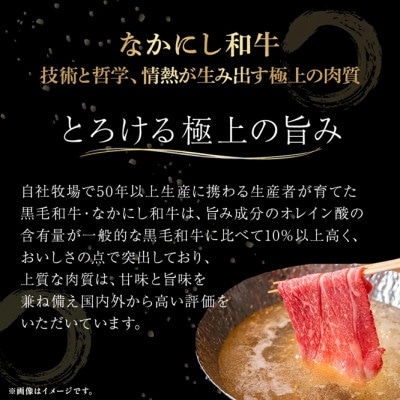 【宮崎県西ノ原牧場直送】宮崎県なかにし和牛赤身しゃぶしゃぶモモ 600g(EAS070)(小林市)