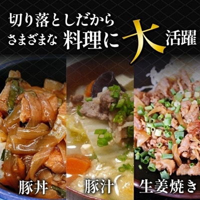 【人気の返礼品】訳ありホエー豚切り落とし2.4kg(EAS001)