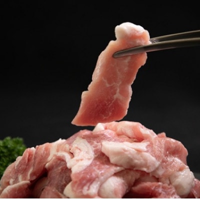【訳あり】ひなた宮崎ホエー豚不揃い切り落とし焼肉 3kg(F046)