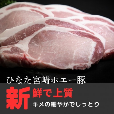 ひなた宮崎ホエー豚ローストンテキ用 5枚(F040)