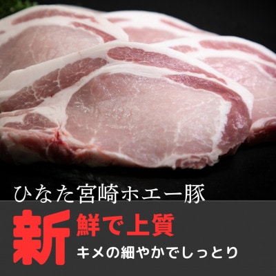 ひなた宮崎ホエー豚ロースとんかつ用 5枚(F039)