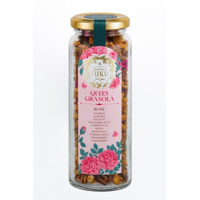 Queenグラノーラ(薔薇入り、女性へのギフトに最適)