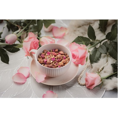 Queenグラノーラ(薔薇入り、女性へのギフトに最適)