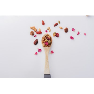 Queenグラノーラ(薔薇入り、女性へのギフトに最適)