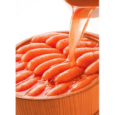 【Lサイズの太腹1本物】博多辛子明太子(無着色)1kg(500g×2パック)