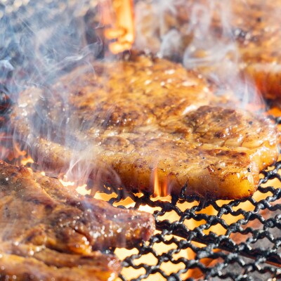 【豚丼専門店の本格炭焼調理済】博多二段仕込炭焼豚丼 厚さ2cm厳選九州産「生」のロース・バラ豚肉使用