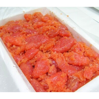 「2021年3月下旬発送」【本場の味をどうぞ!】辛子明太子切れ子2kg(1kg×2個)