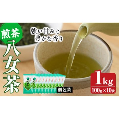 八女茶　10袋　(1kg)セット