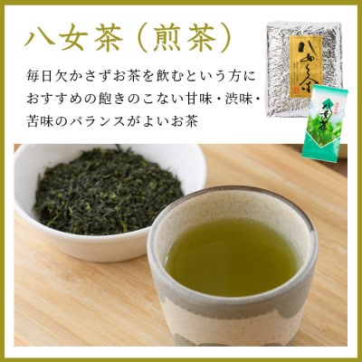 八女茶　6袋　(600g)セット